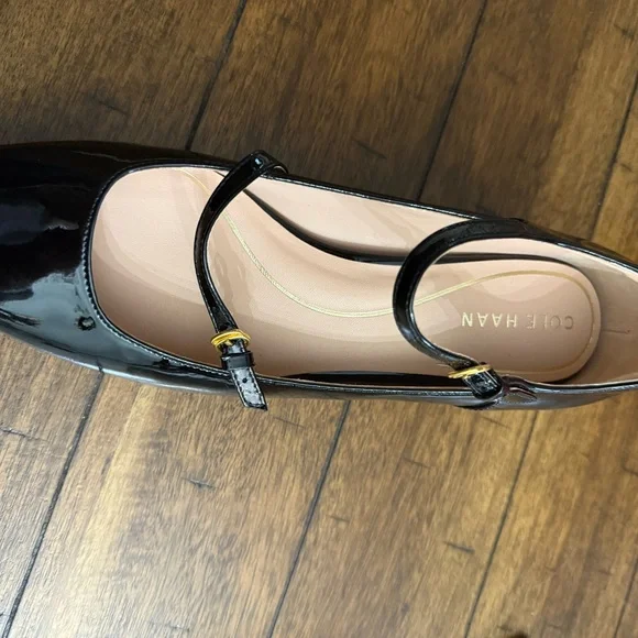 Cole Haan Black Patent Leather Mary Jane Flats - Picture 4 of 4